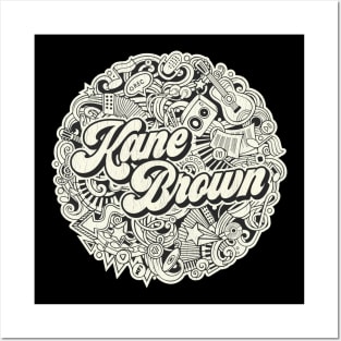 Vintage Circle - Kane Brown Posters and Art